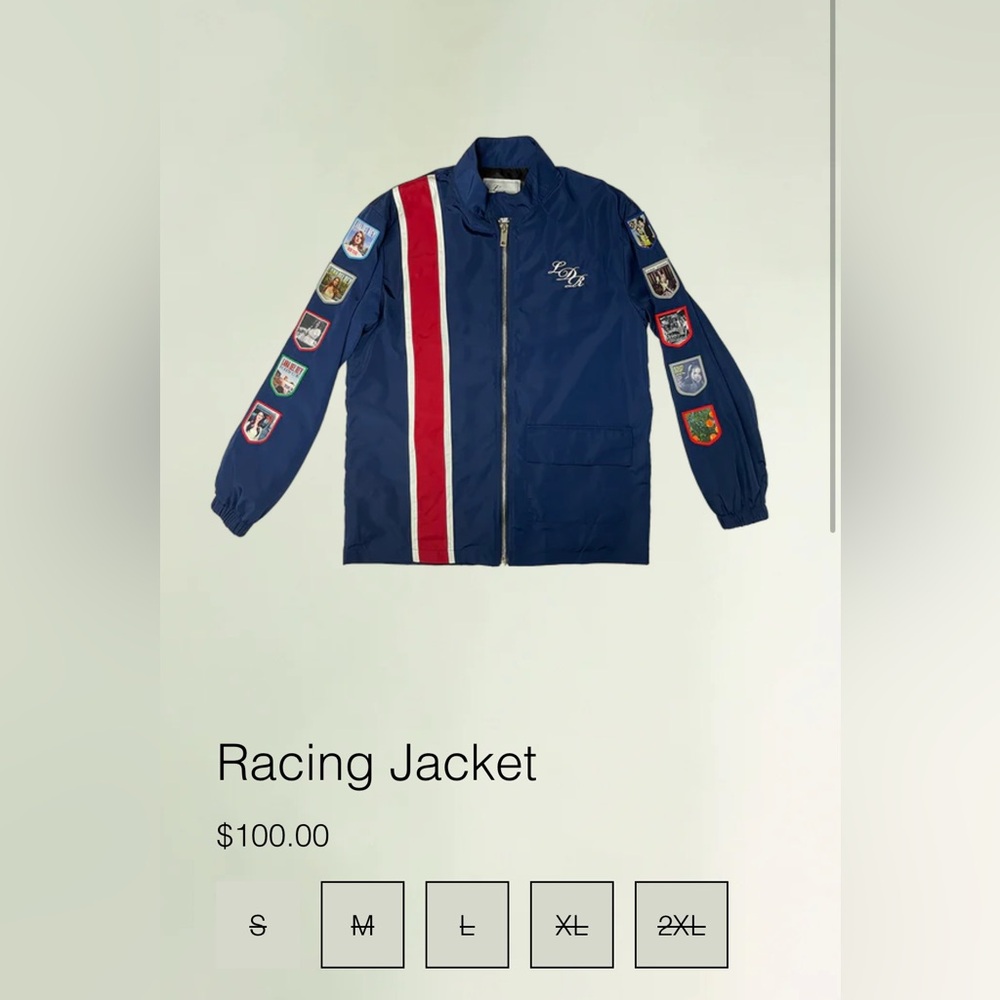 Lana Del Rey Racer Jacket - Picture 8 of 8